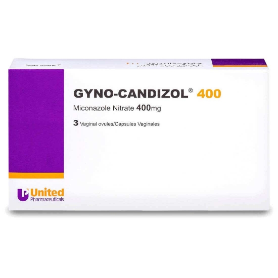 Picture of Gyno-Candizole 400mg Vag. Ovules, 3S